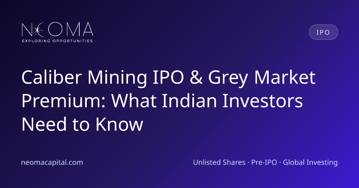 Caliber Mining IPO & Grey Market Premium: What Indian Investors Need to Know