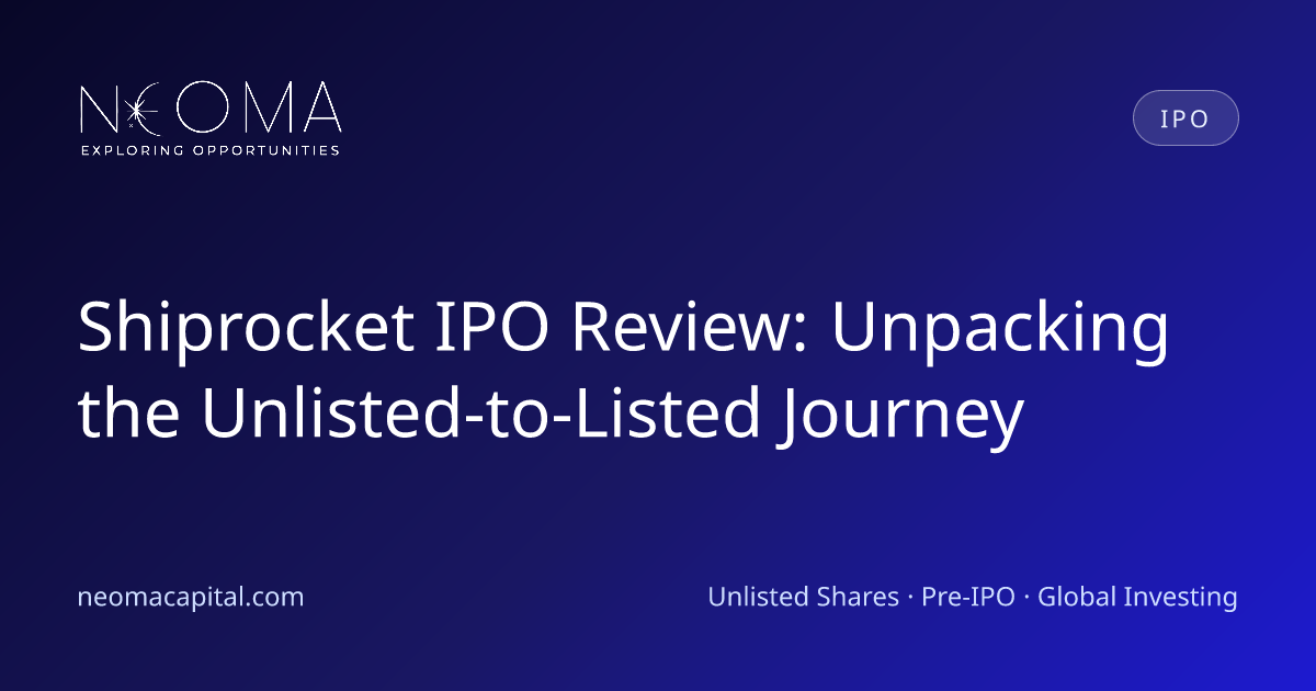 Shiprocket IPO Review: Unpacking the Unlisted-to-Listed Journey