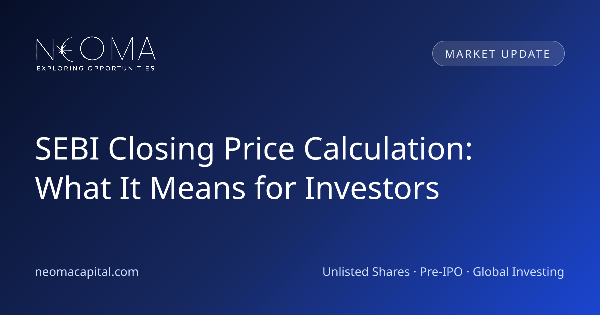 SEBI Closing Price Calculation: What It Means for Investors