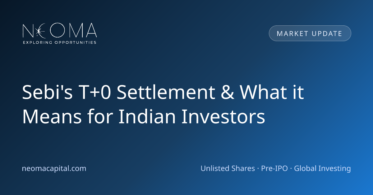Sebi's T+0 Settlement & What it Means for Indian Investors