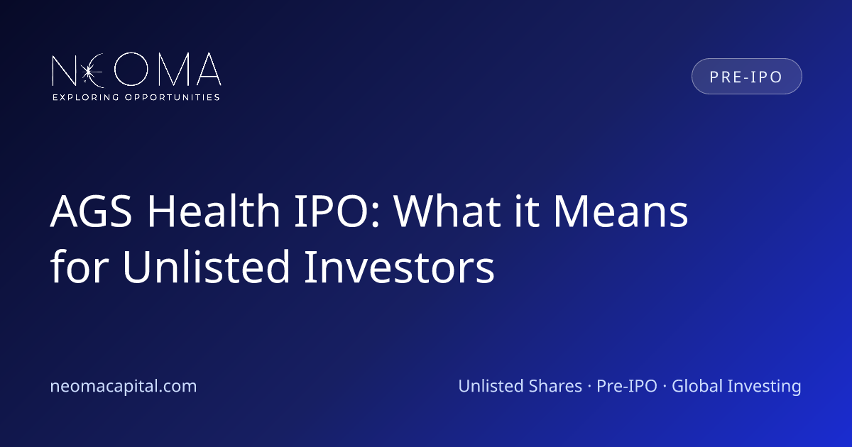 AGS Health IPO: What it Means for Unlisted Investors