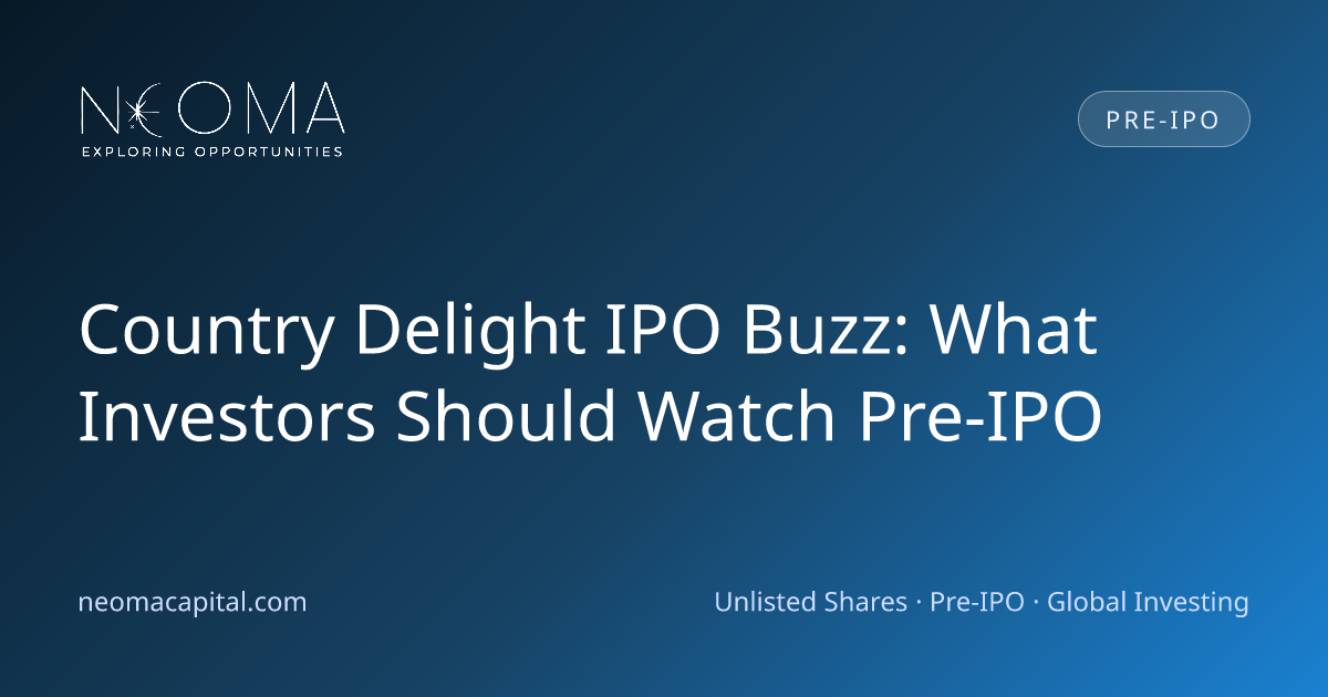 Country Delight IPO Buzz: What Investors Should Watch Pre-IPO