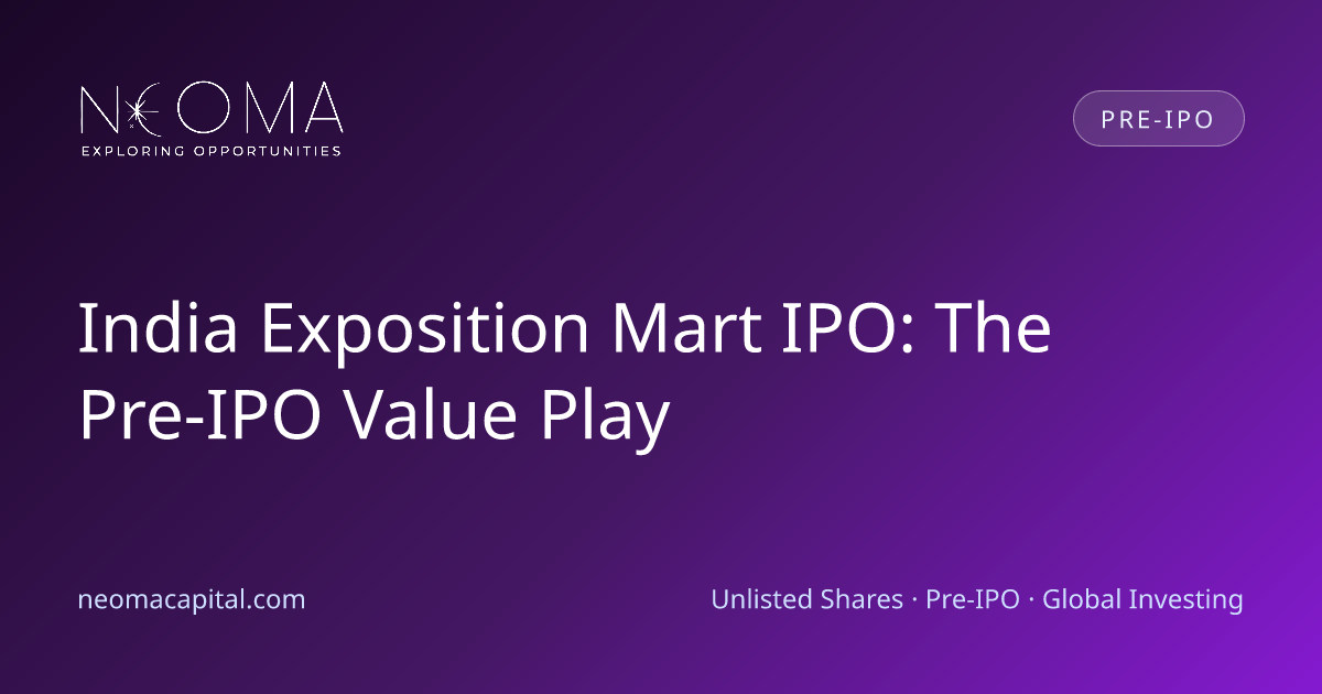 India Exposition Mart IPO: The Pre-IPO Value Play