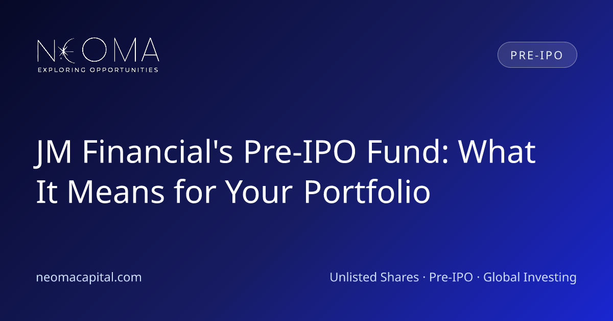 JM Financial's Pre-IPO Fund: What It Means for Your Portfolio