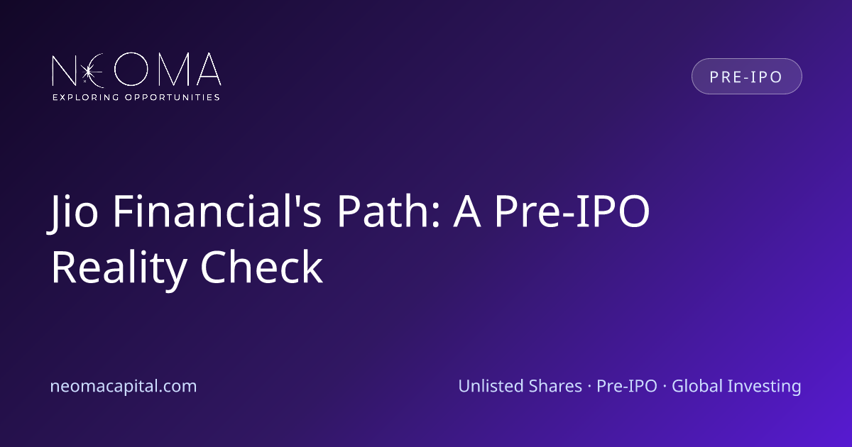 Jio Financial's Path: A Pre-IPO Reality Check