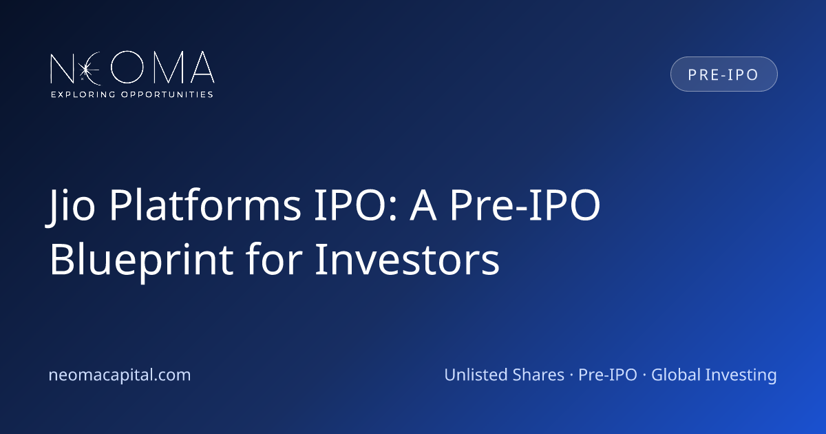 Jio Platforms IPO: A Pre-IPO Blueprint for Investors