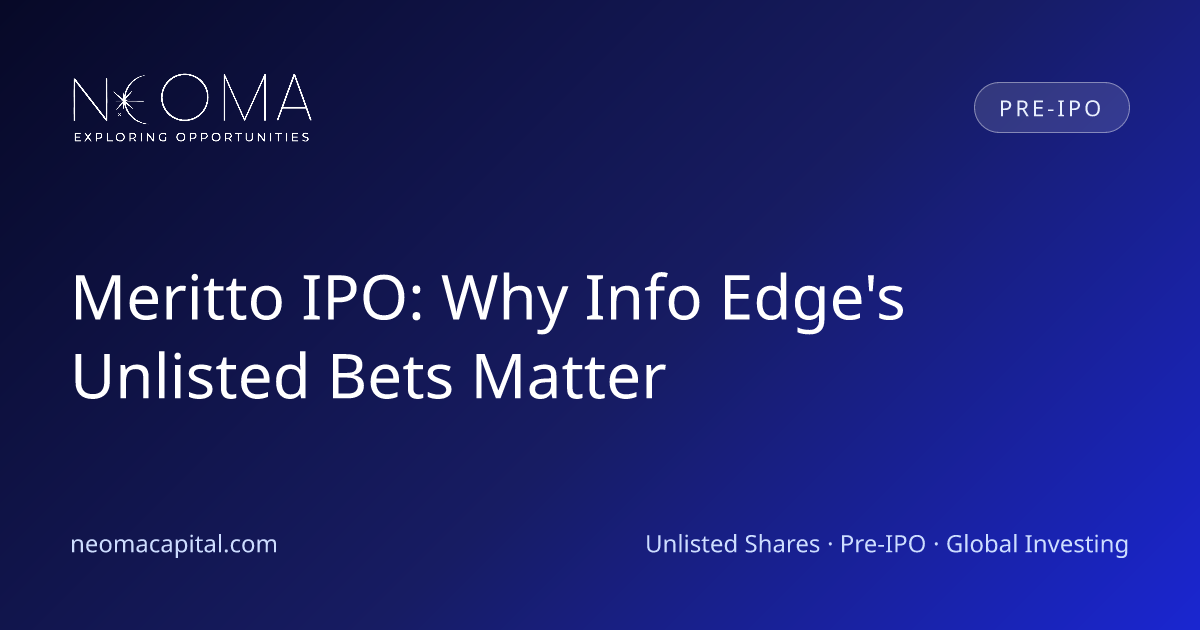 Meritto IPO: Why Info Edge's Unlisted Bets Matter
