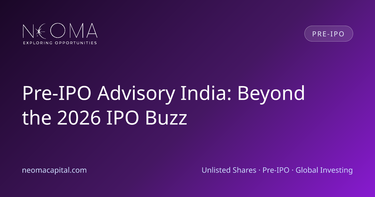 Pre-IPO Advisory India: Beyond the 2026 IPO Buzz