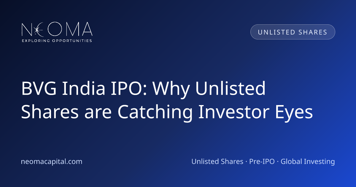 BVG India IPO: Why Unlisted Shares are Catching Investor Eyes