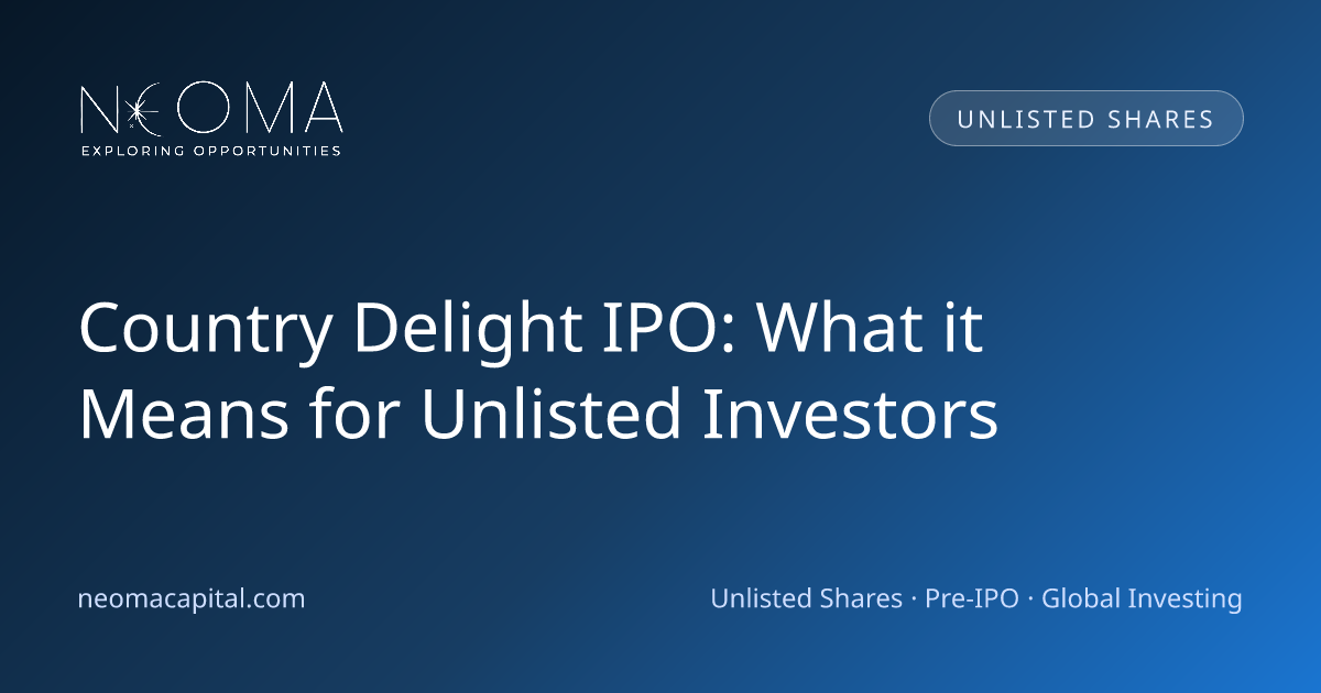 Country Delight IPO: What it Means for Unlisted Investors