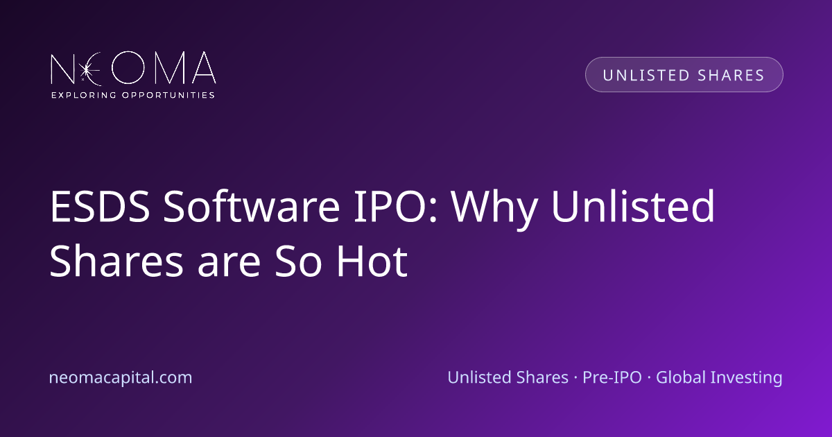 ESDS Software IPO: Why Unlisted Shares are So Hot