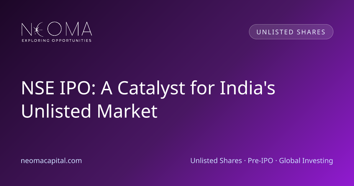 NSE IPO: A Catalyst for India's Unlisted Market