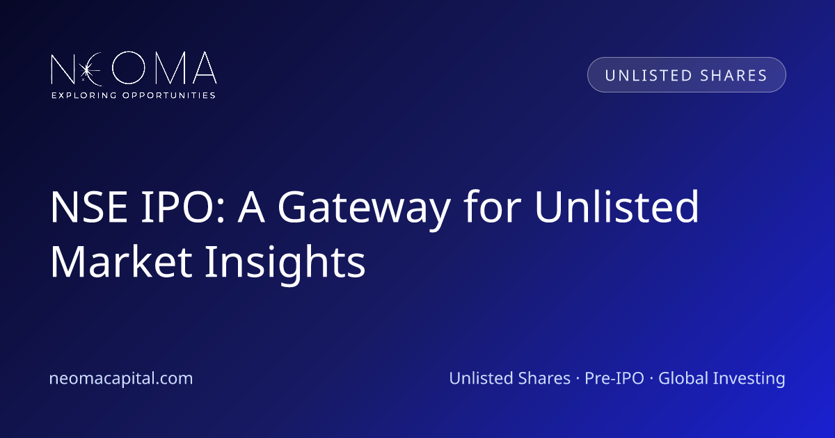 NSE IPO: A Gateway for Unlisted Market Insights