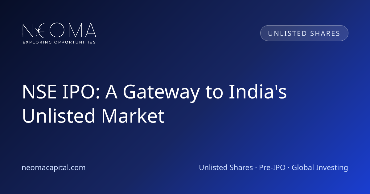 NSE IPO: A Gateway to India's Unlisted Market
