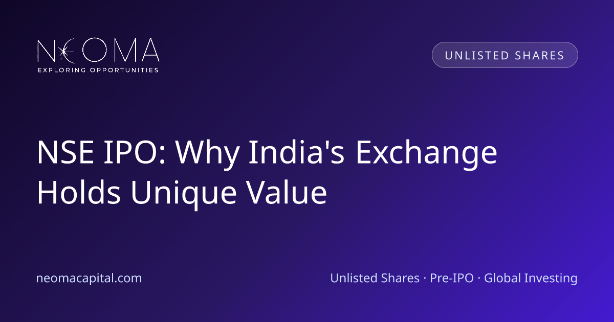 NSE IPO: Why India's Exchange Holds Unique Value