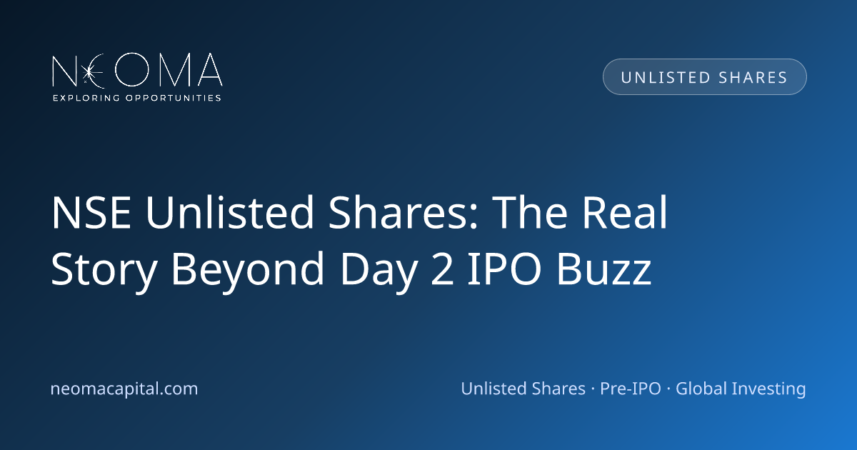 NSE Unlisted Shares: The Real Story Beyond Day 2 IPO Buzz