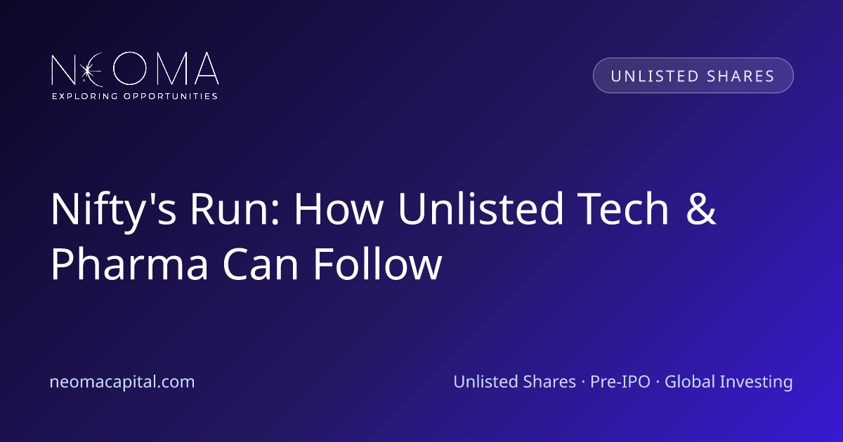 Nifty's Run: How Unlisted Tech & Pharma Can Follow