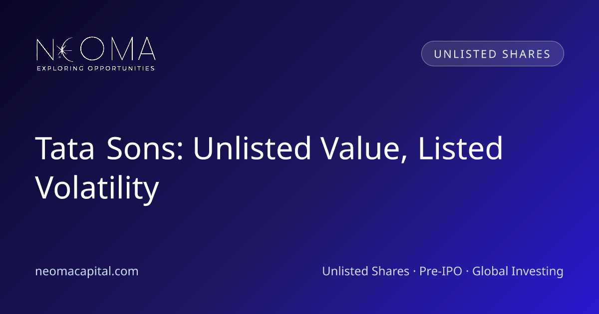 Tata Sons: Unlisted Value, Listed Volatility