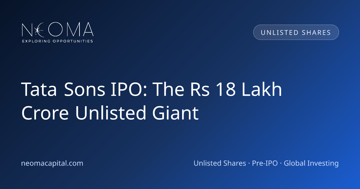 Tata Sons IPO: The Rs 18 Lakh Crore Unlisted Giant