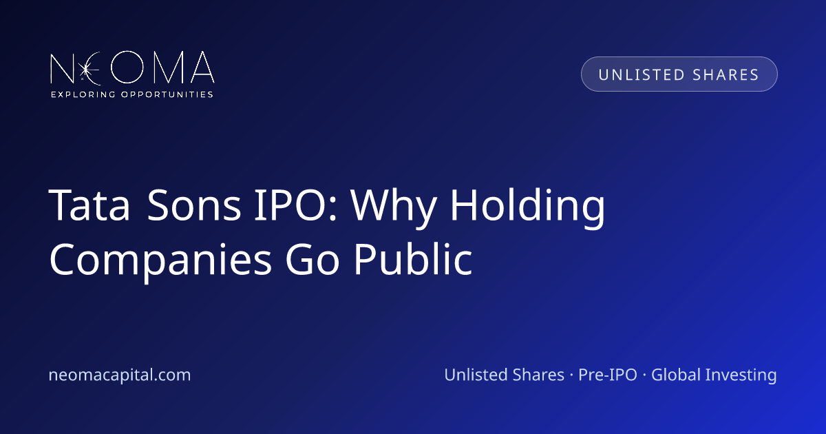 Tata Sons IPO: Why Holding Companies Go Public