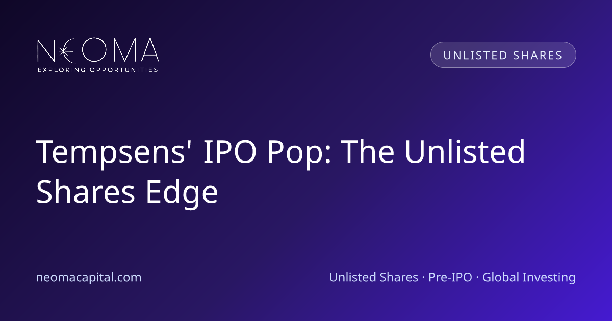 Tempsens' IPO Pop: The Unlisted Shares Edge