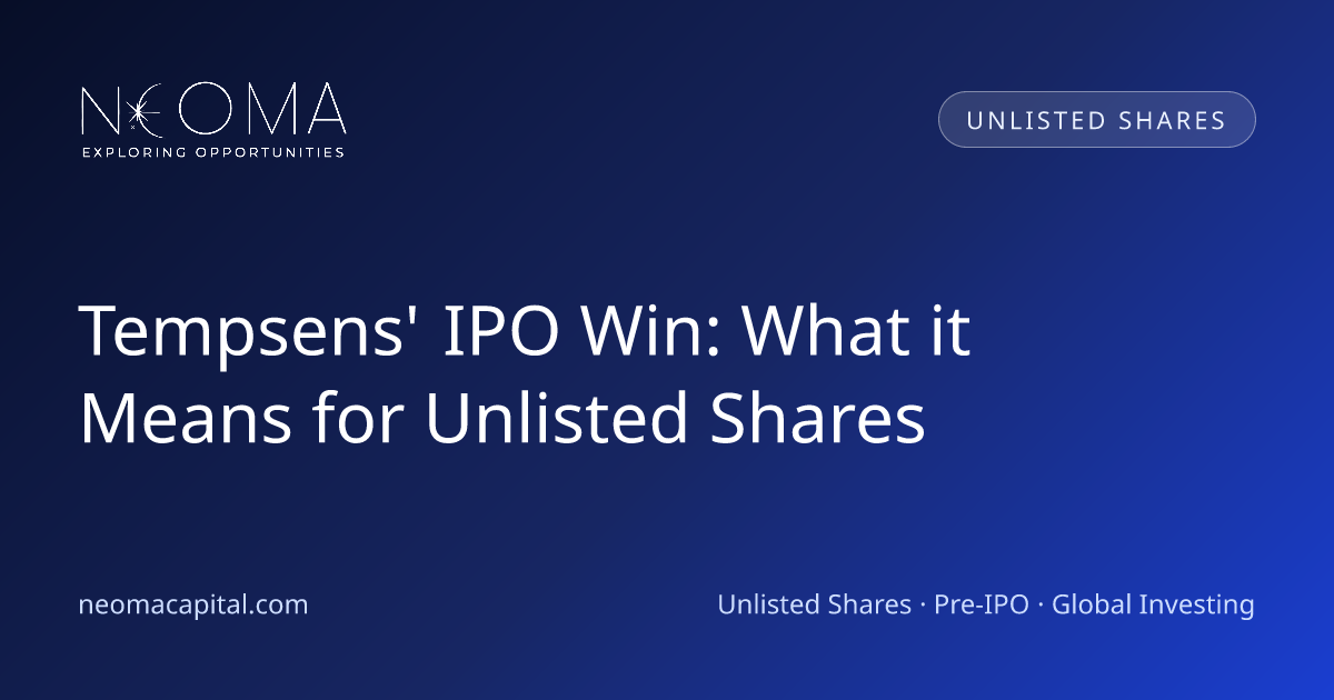 Tempsens' IPO Win: What it Means for Unlisted Shares