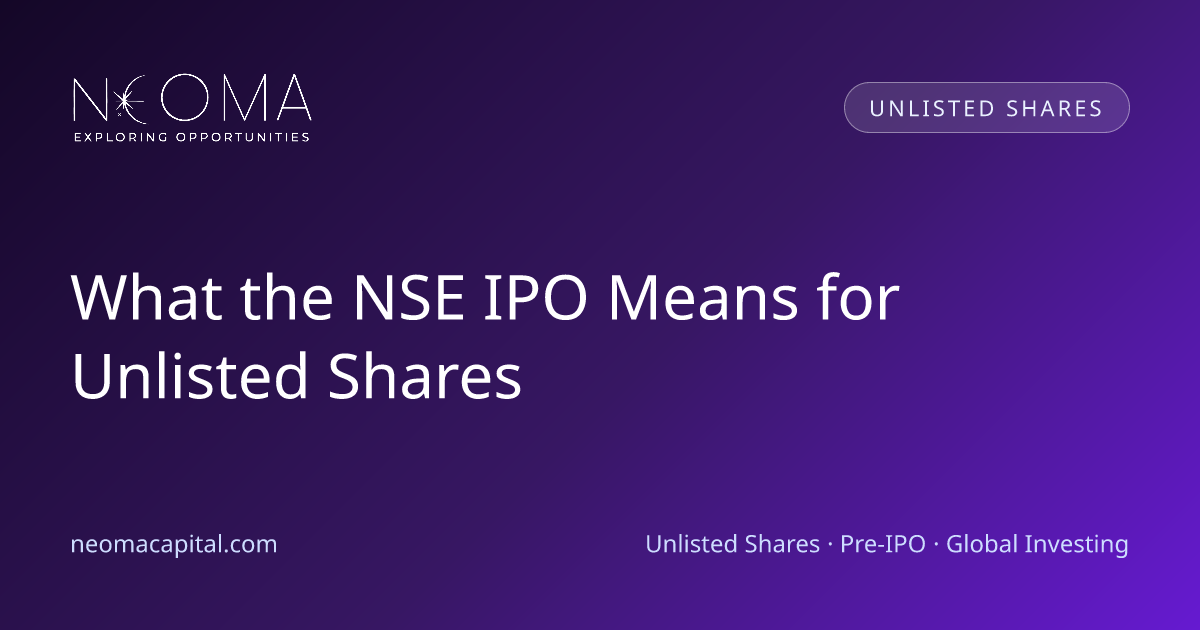 What the NSE IPO Means for Unlisted Shares