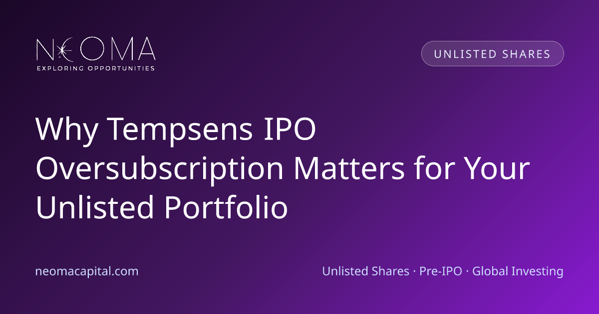 Why Tempsens IPO Oversubscription Matters for Your Unlisted Portfolio