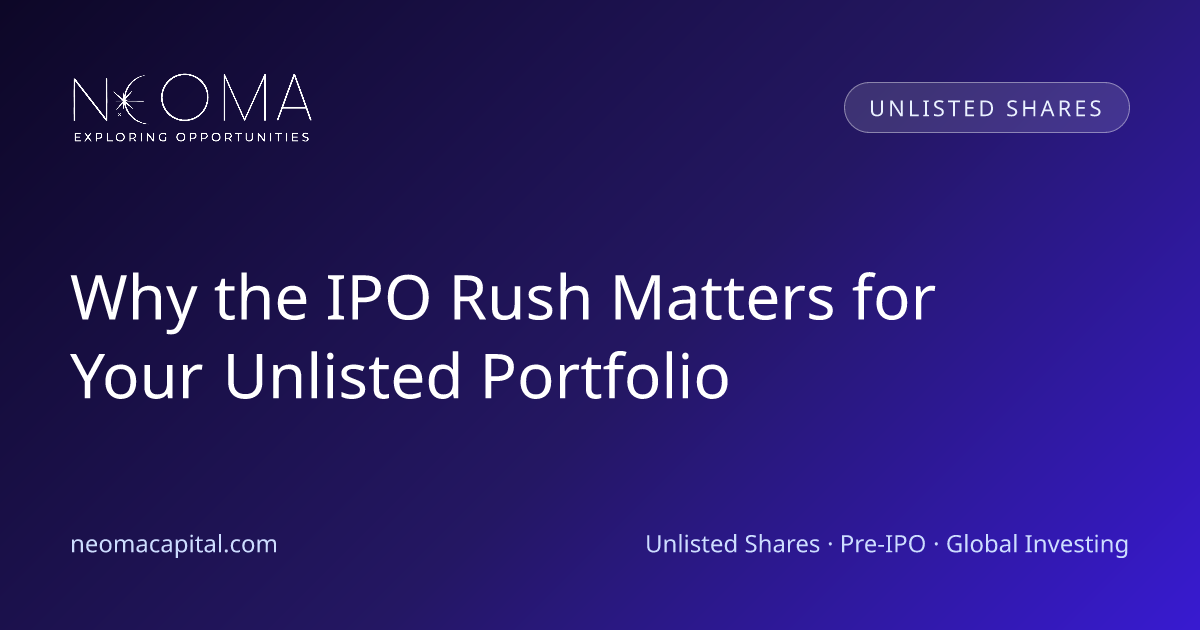 Why the IPO Rush Matters for Your Unlisted Portfolio
