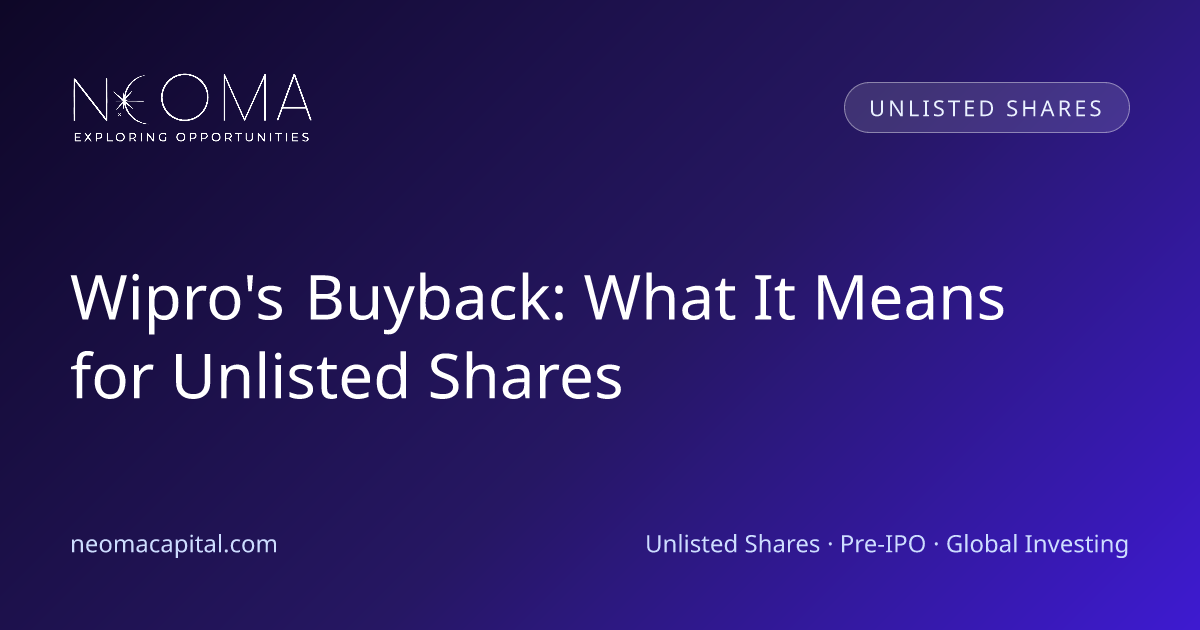 Wipro's Buyback: What It Means for Unlisted Shares